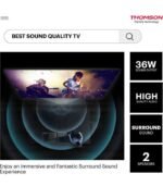 Thomson Alpha QLED 100 cm (40 inch) QLED Full HD Smart Linux TV 2025 Edition with 36W Sound Output | Web Browser | Sports Mode | Bezel - Less Design  (40AlphaQ060) - Image 3