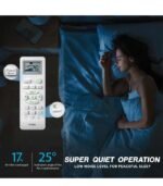 Haier 2025 Model 1.5 Ton 3 Star Window Air Flow, Anti Bacterial Filter, 54 High Ambient Performance, Dynamic Cooling, Top Flow AC - White  (HWU18TF-EW3BE- FS, Copper Condenser) - Image 3