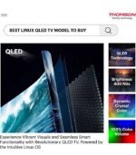 Thomson Alpha QLED 100 cm (40 inch) QLED Full HD Smart Linux TV 2025 Edition with 36W Sound Output | Web Browser | Sports Mode | Bezel - Less Design  (40AlphaQ060) - Image 2