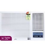 Godrej Turbo Mode 1.5 Ton 3 Star Window Anti-Dust Filter With Anti-Freeze Thermostat AC - White  (WFC 18UTC3-WWB, Copper Condenser)